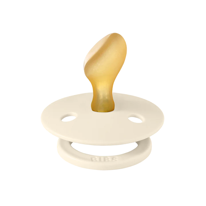 Sucettes BIBS Taille 1 Anatomiques Ivoire (Par lot de 3)