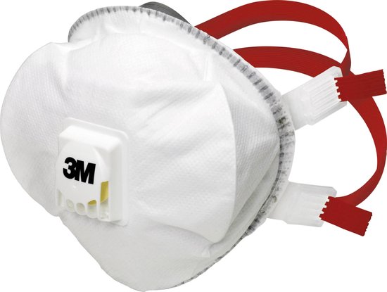 3M FFP3 Stofmasker 8835 - Set van 5 Stuks
