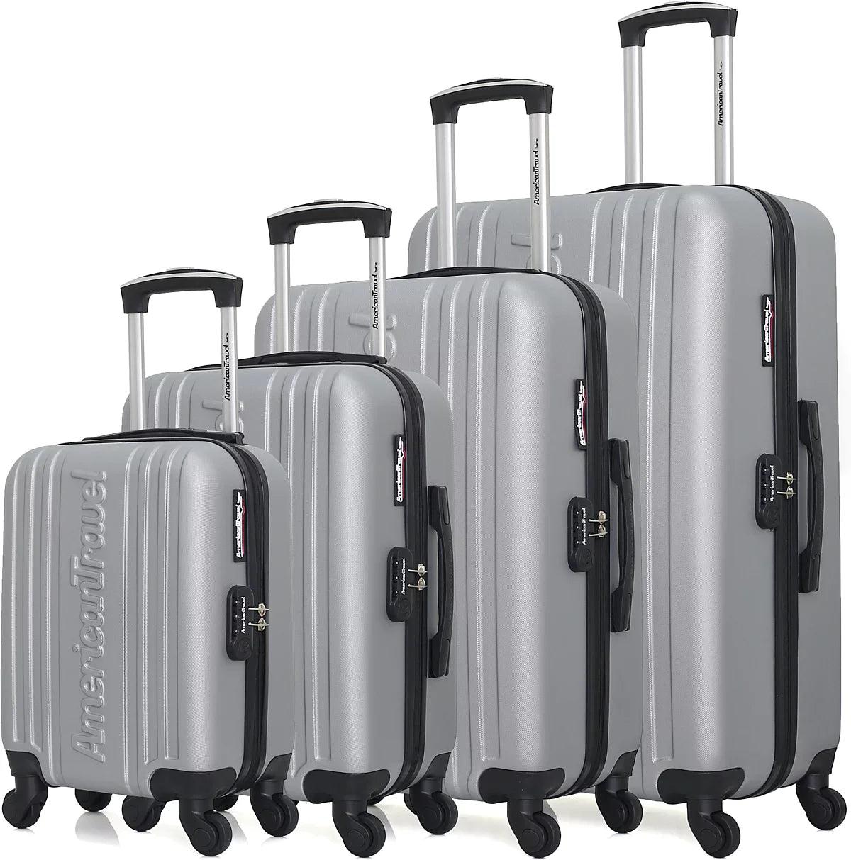 AMERICAN TRAVEL - Set van 4 koffers ABS
