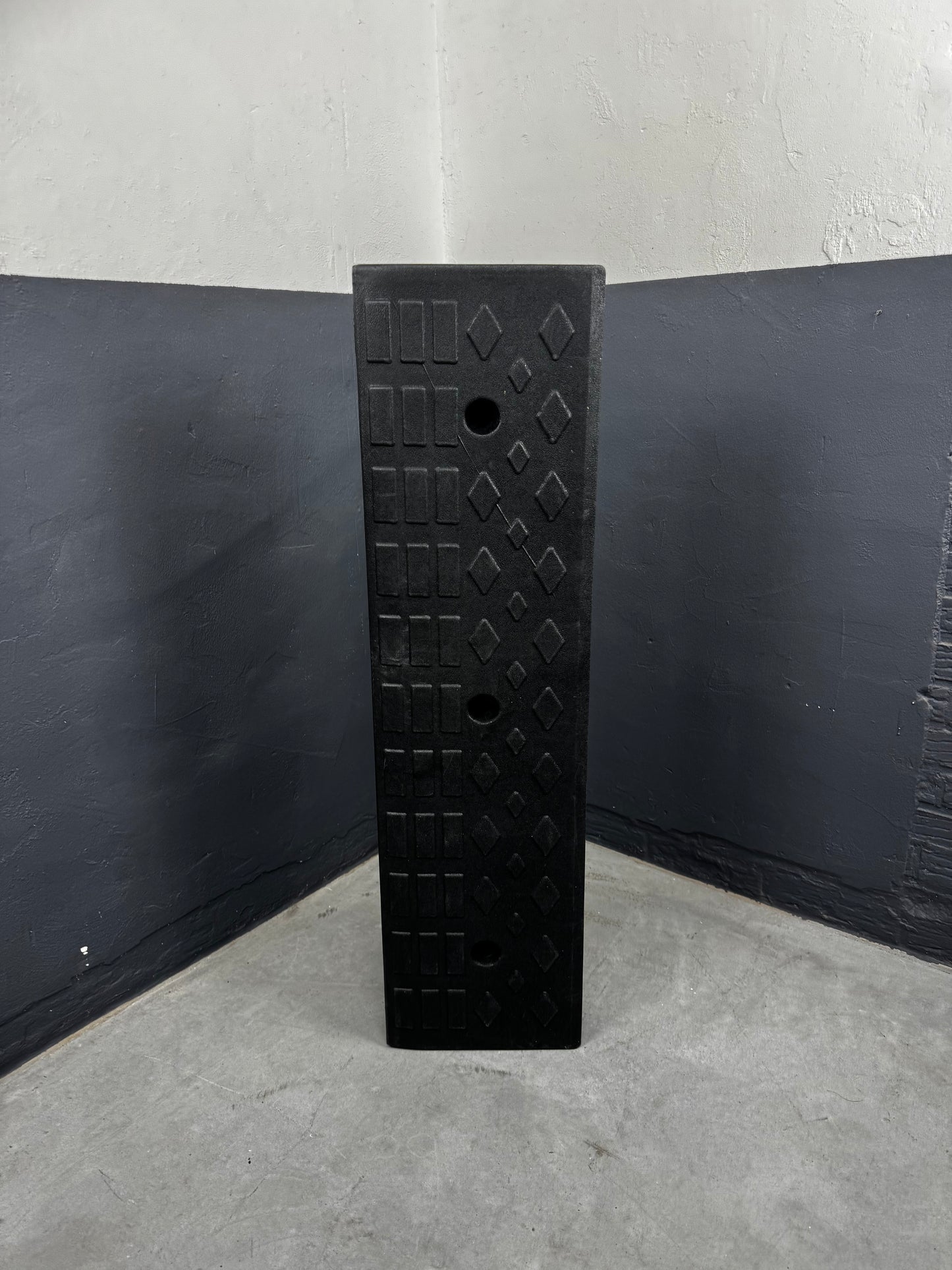 Rampe de seuil Bordstein BR22 - 100 x 980 mm | noire | Sûre et accessible