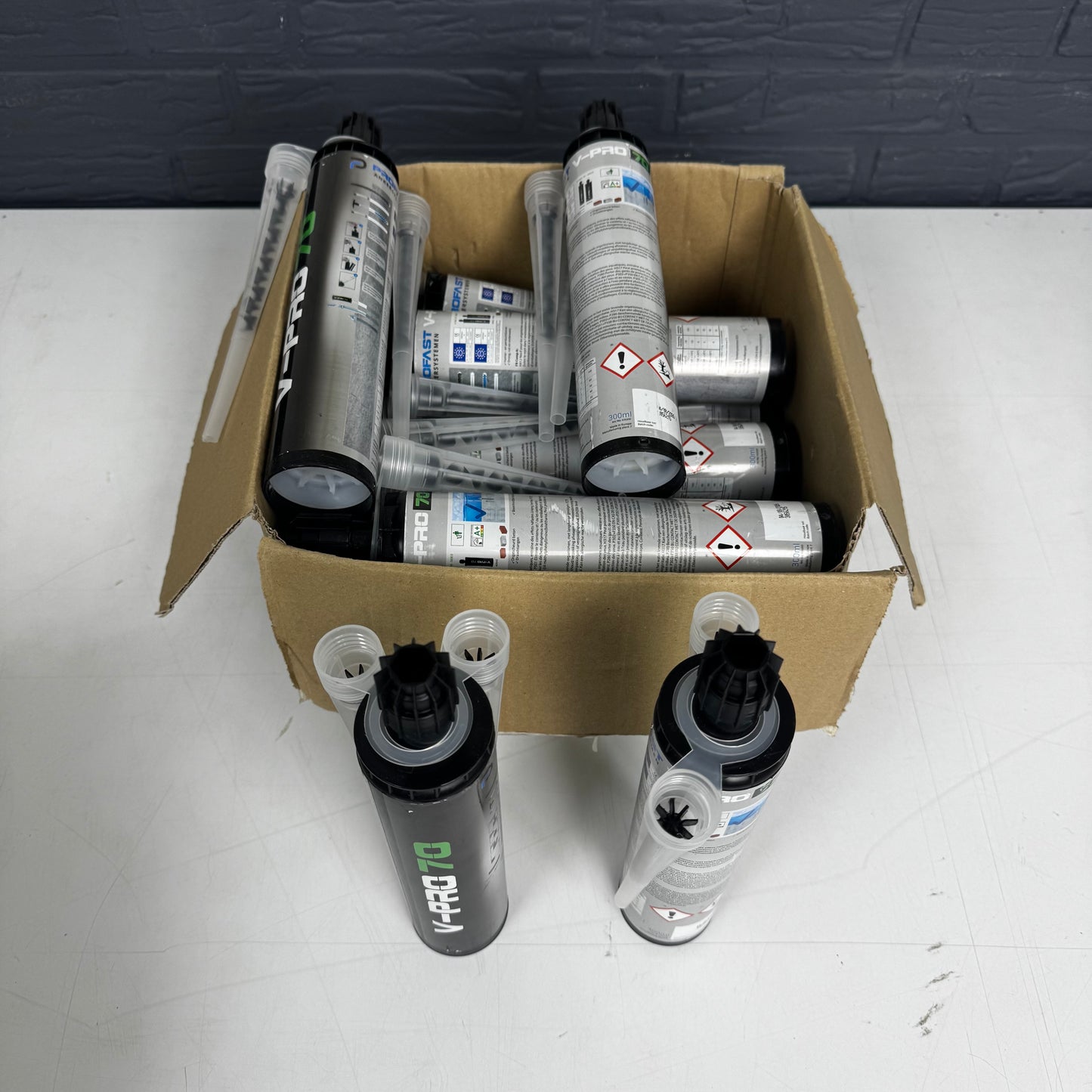 Systèmes d'ancrage Profast V-PRO 70 – Lot de 15 | Matériaux de fixation professionnels