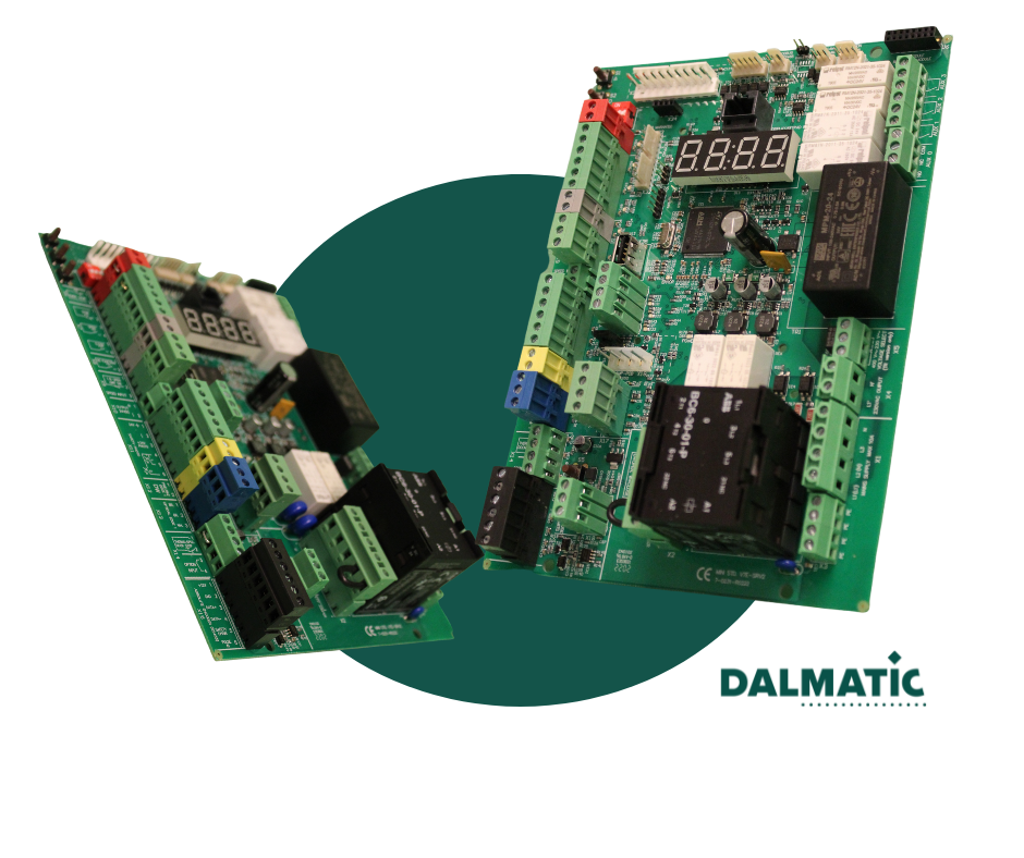Carte de circuit imprimé Dalmatic Door Control V7E-SR V2 – Contrôleur de porte | Neuve