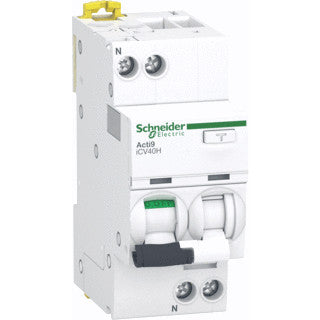 Schneider Electric Acti9 iCV40 - Disjoncteur différentiel / H 1P+N - 16A - Caractéristique C