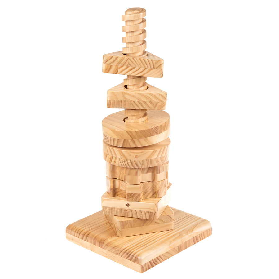 Tour de torsion et de rotation TTS Motor Skills – Jouet éducatif en bois en spirale | Nouveau