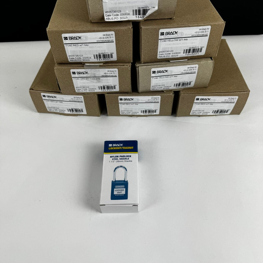 Cadenas de sécurité Brady en nylon et acier résistant aux intempéries – Protection maximale dans tous les environnements