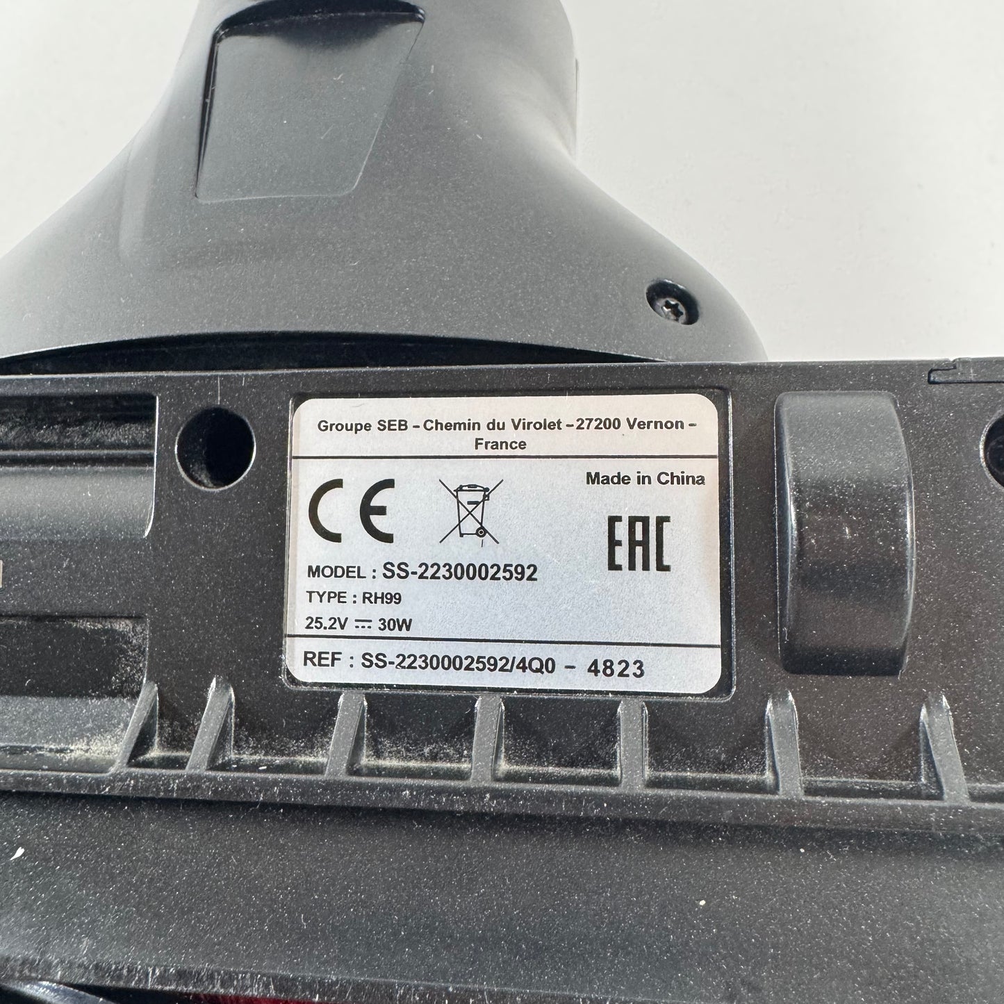 Embout d'aspirateur Rowenta Tight Broom - utilisé