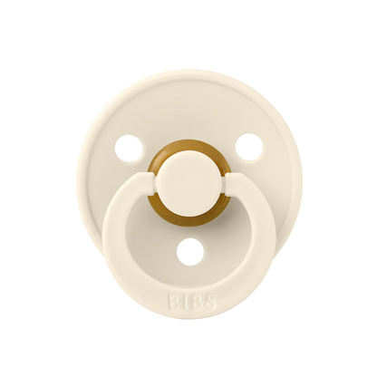 Sucettes BIBS Taille 1 Anatomiques Ivoire (Par lot de 3)