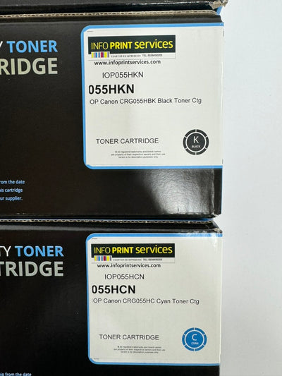 Cartouche de toner cyan Canon 005HCN (marque maison), environ 5 900 pages