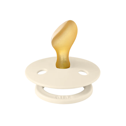 Sucettes BIBS Taille 1 Anatomiques Ivoire (Par lot de 3)