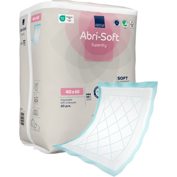 Alèses jetables Abri-Soft SuperDry 40x60 cm