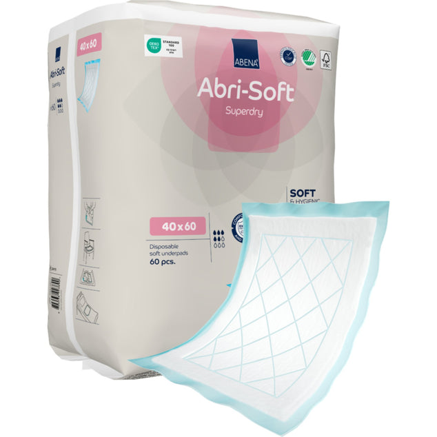 Alèses jetables Abri-Soft SuperDry 40x60 cm