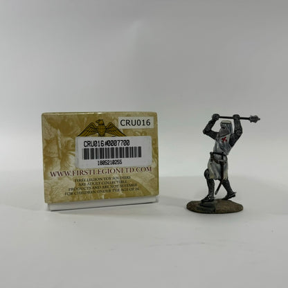 Première Légion - CRU016 : Chevalier Templier avec masse – Une pièce de collection rare
