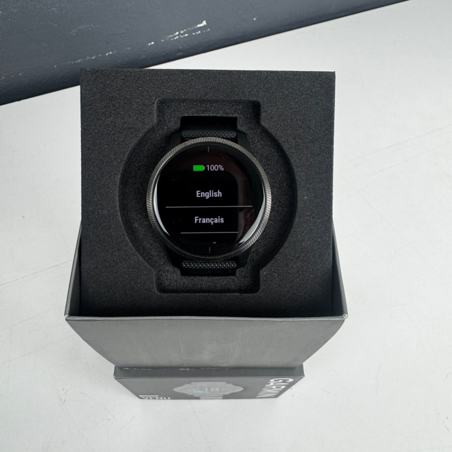 Montre connectée GPS Garmin Venu – Écran AMOLED et suivi de la santé | Occasion en excellent état