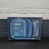 Ensemble de 3 plaques de cuisson antiadhésives Joseph Nest™ pour four - Bleu
