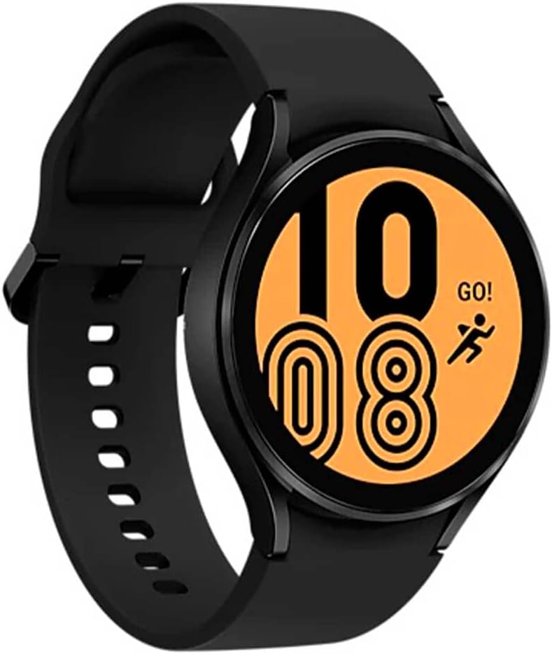 Samsung Galaxy Watch4 44 mm – Noir | Montre connectée avec suivi de santé avancé | Neuve