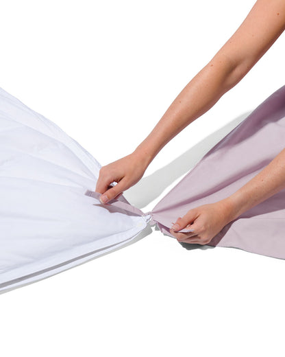 Couette 140x200 cm – duvet et plumes recyclés – lavable – neuve