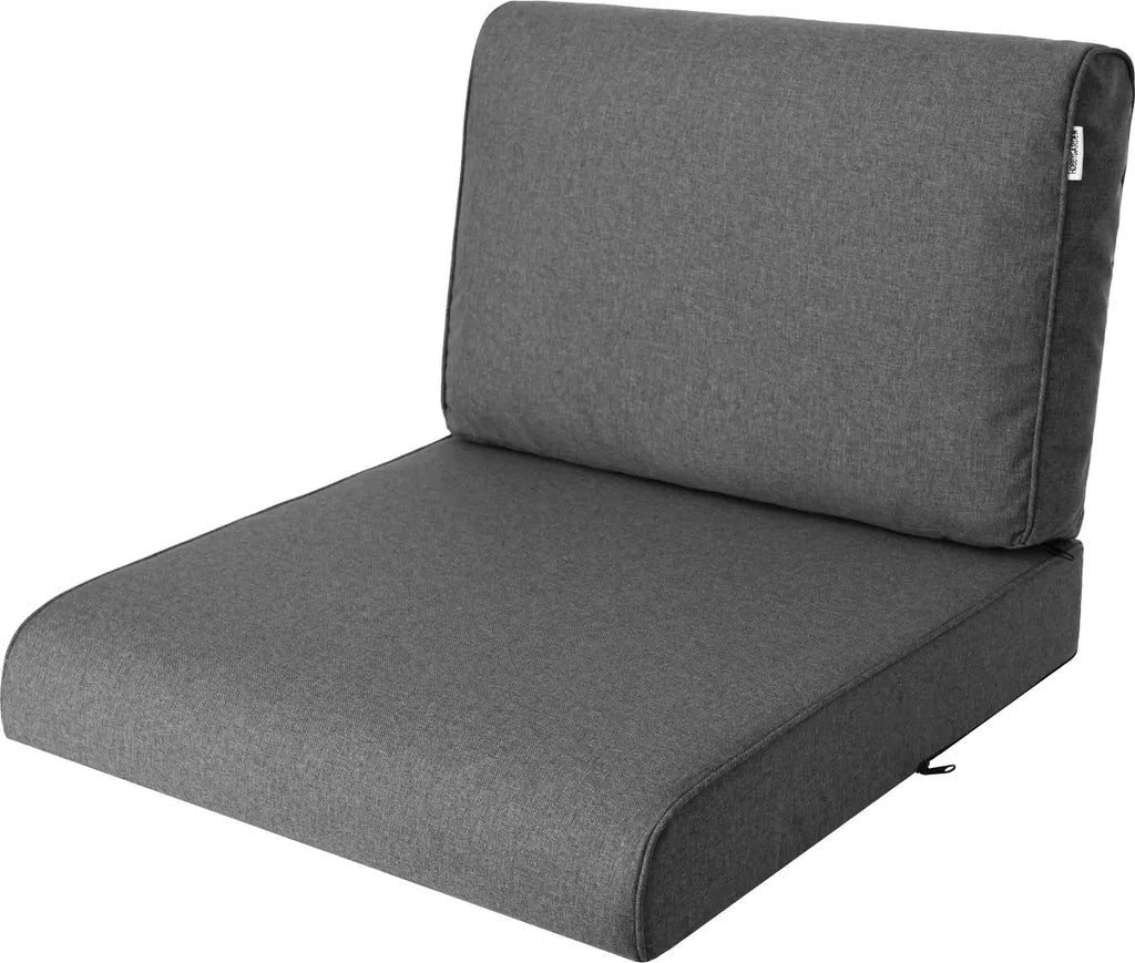 Coussin de jardin Hobbygarden R3 Nel Graphite 70x70 cm – Confort et style pour l'extérieur