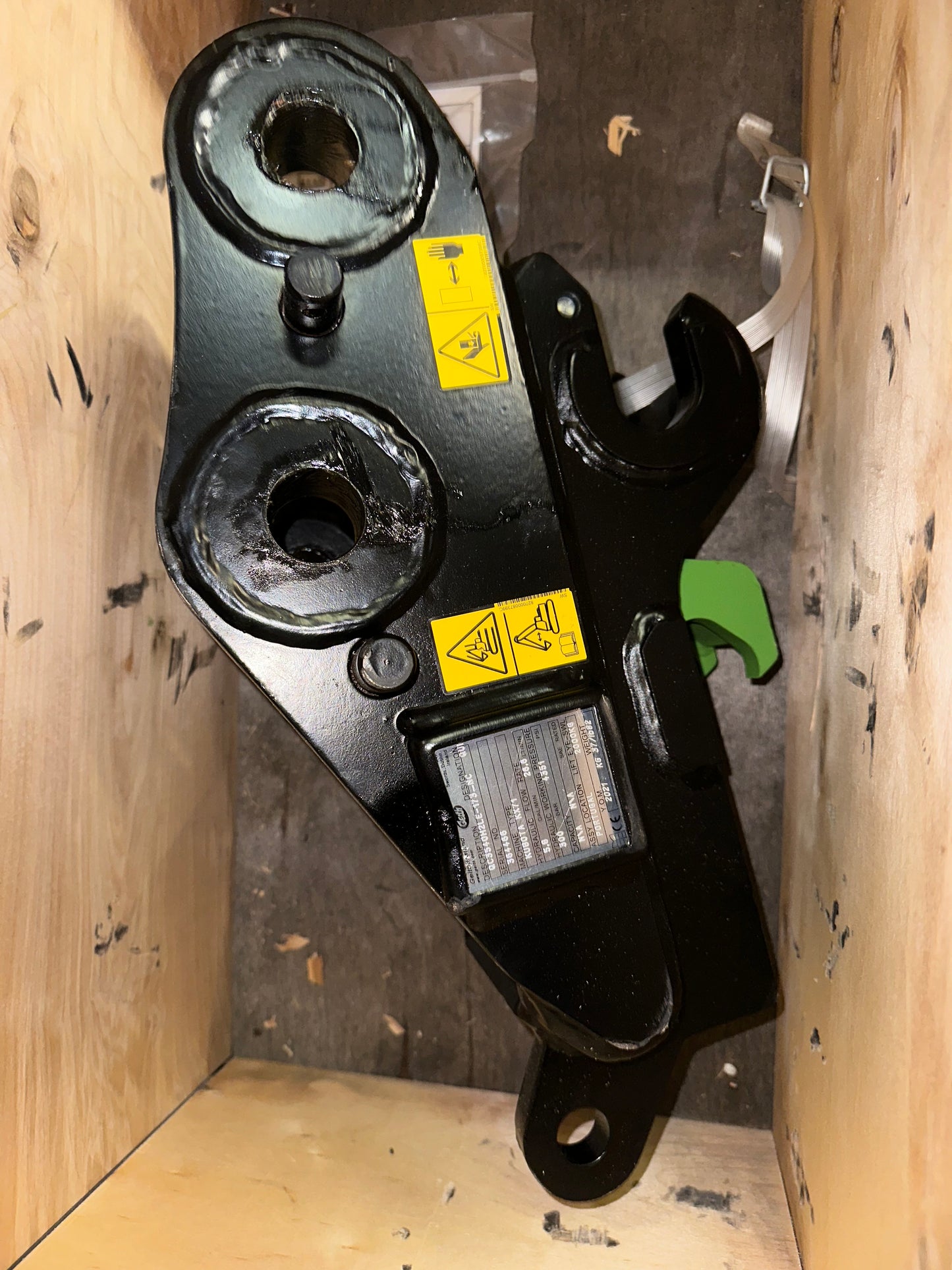 Attache rapide Geith pour pelle Kubota KX71