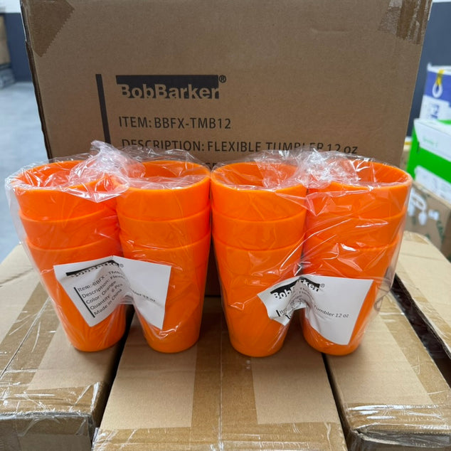 Partij 336x BobBarker BBFX-TMB12 pouce flexible 120z orange