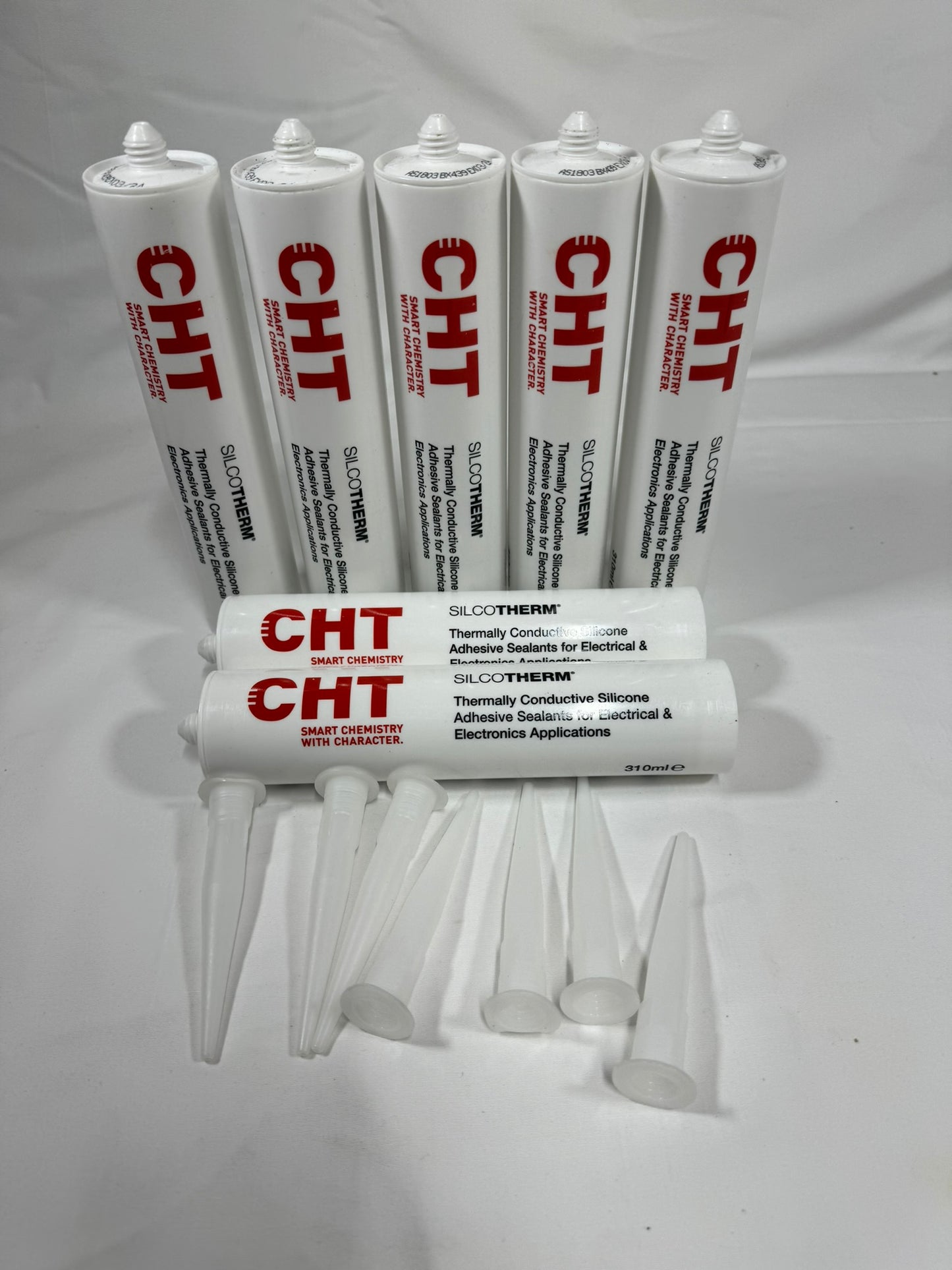 Mastic silicone thermoconducteur CHT AS1803 310 ml