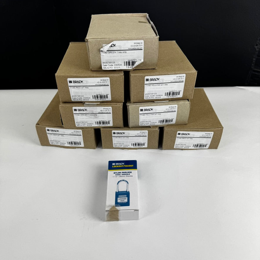 Cadenas de sécurité Brady en nylon et acier résistant aux intempéries – Protection maximale dans tous les environnements