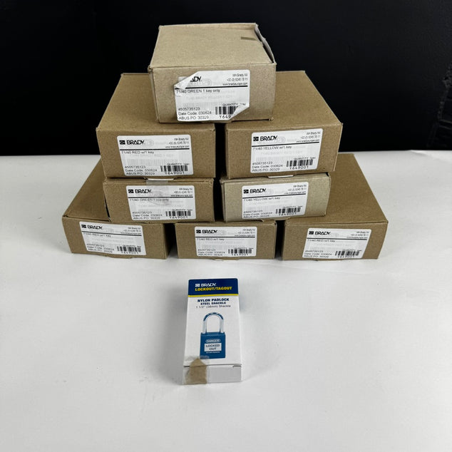 Cadenas de sécurité Brady en nylon et acier résistant aux intempéries – Protection maximale dans tous les environnements