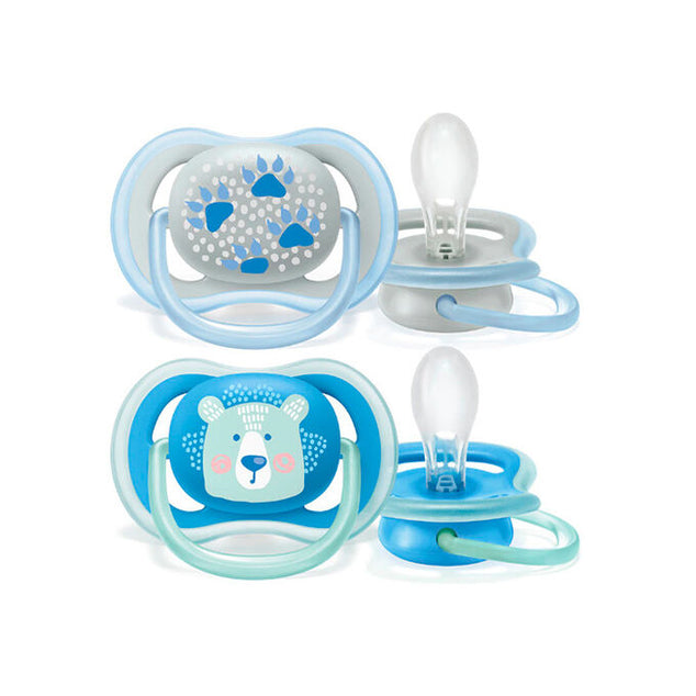 Sucette Avent Ultra Air 6-18 mois – Respirante et douce pour la peau sensible de bébé