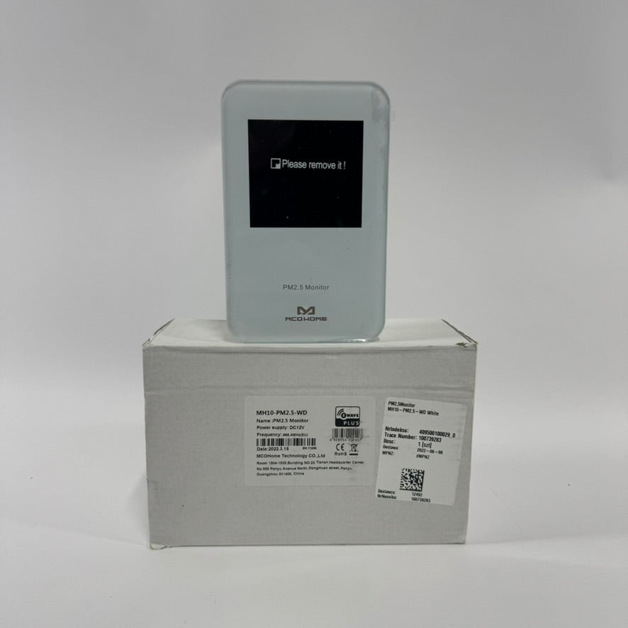 Moniteur de qualité de l'air MCOHome MH10-PM2.5-WD