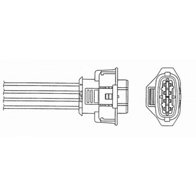 Sonde lambda NGK 0485 oza334-esz1a – Neuve