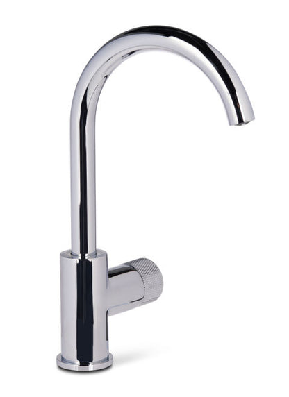 Robinet de Lavabo Haut Brøndby Blue Label – Chrome | Bec en C | Nouveau