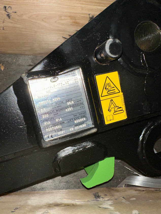 Geith QC3540H2LE-173_NC Rapide pour Kubota KX71