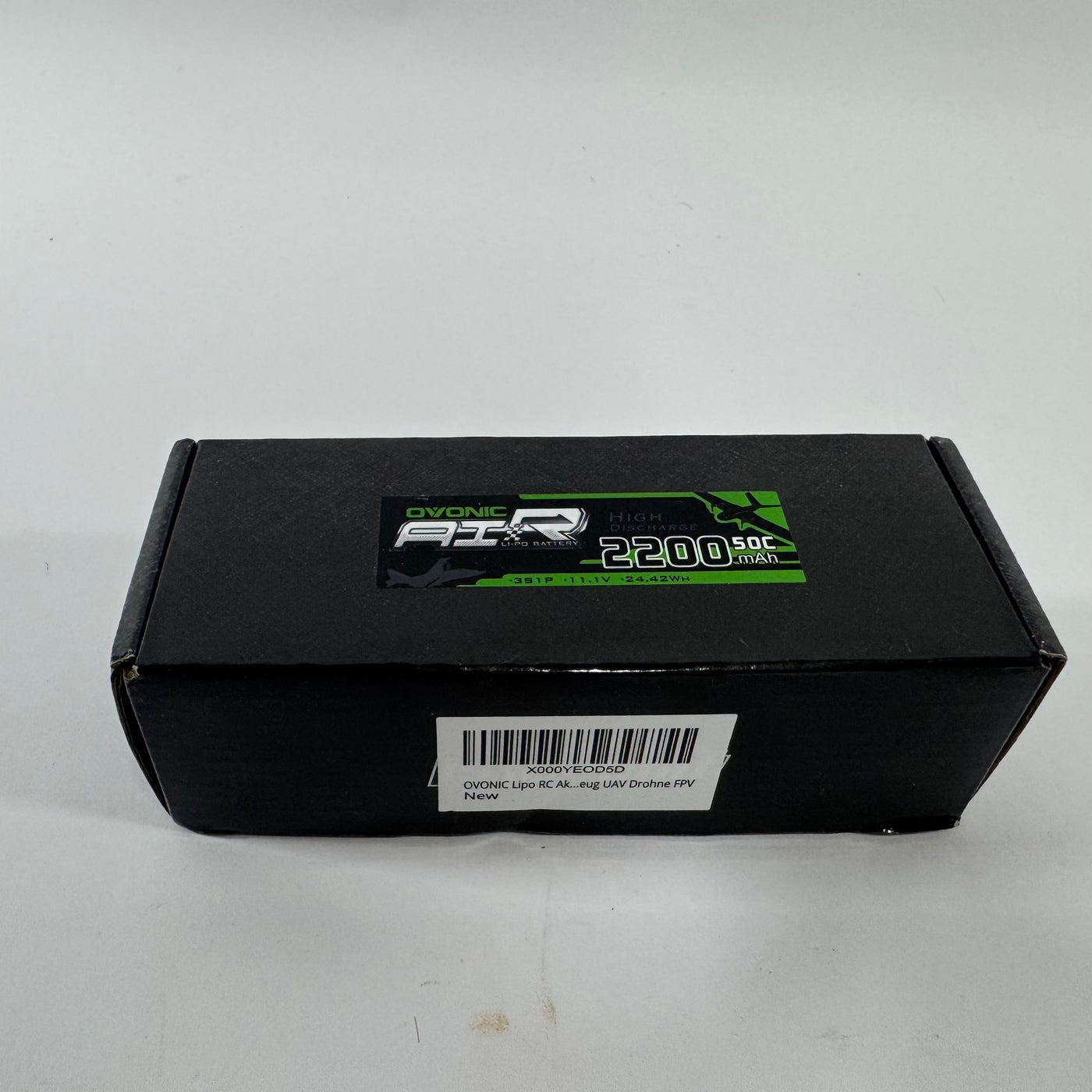 Ovonic 50C 11.1V 2200mAh 3S LiPo Accu XT60 - Nouveau Outlet