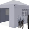 lifegoods partytent 3x4,5m met zijwanden metallic grijs