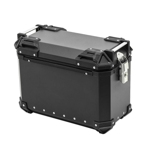 Bagtecs XW30 zwarte 30 liter linker aluminium motorfiets zijkoffer