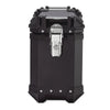 Bagtecs XW30 zwarte 30 liter linker aluminium motorfiets zijkoffer