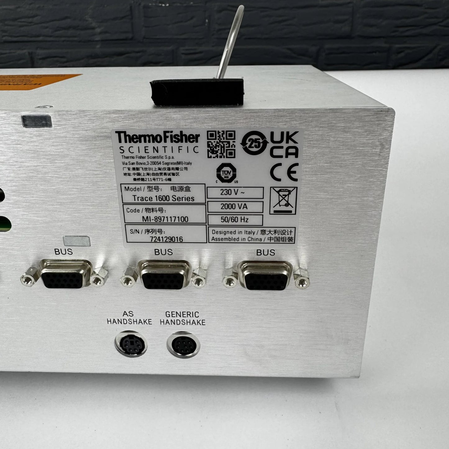 Thermo Scientific Chromatograph Trace 1600 Series Controller - MI-897117100