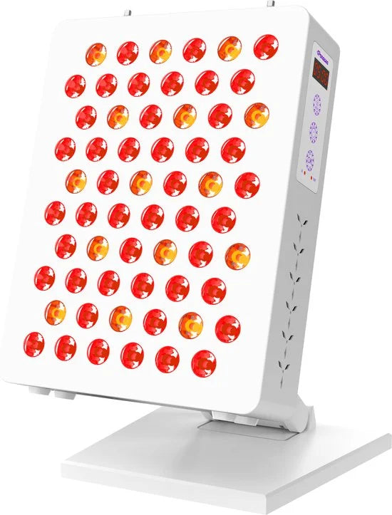 Panacea ATP Optimum 300 LED Rood en Infrarood Lamp Anti Age Collageen - Spieren en Gewrichten - Lichttherapie - Stress & Vermoeidheid