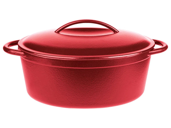GSW Gietijzeren ovenschaal, 33 x 25 cm (rood)