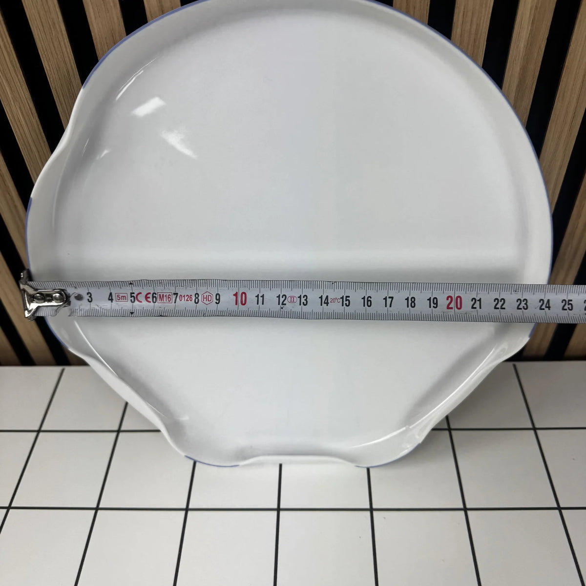 (vis)schaal 24cm porselein