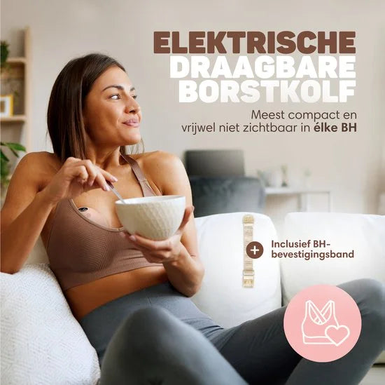 Vulpes Goods BabyCare  Dubbele elektrische handsfree Kolf - 2 Stuks - Max