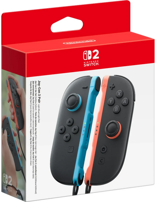 Joy-Con Controller Pair Blue/Red - Nintendo Switch 2 Afbeelding kan afwijken  Joy-Con Controller Pair Blue/Red - Nintendo Switch 2