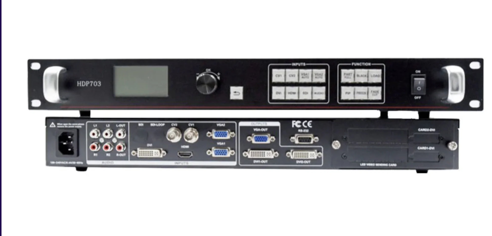 HDP601 Huidu Full Color LED Screen Video Processor