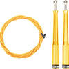 ERB® Professioneel Crossfit & Fitness Springtouw - Speedrope - Jump Rope - Verstelbaar - Volwassenen & Kinderen – Geel