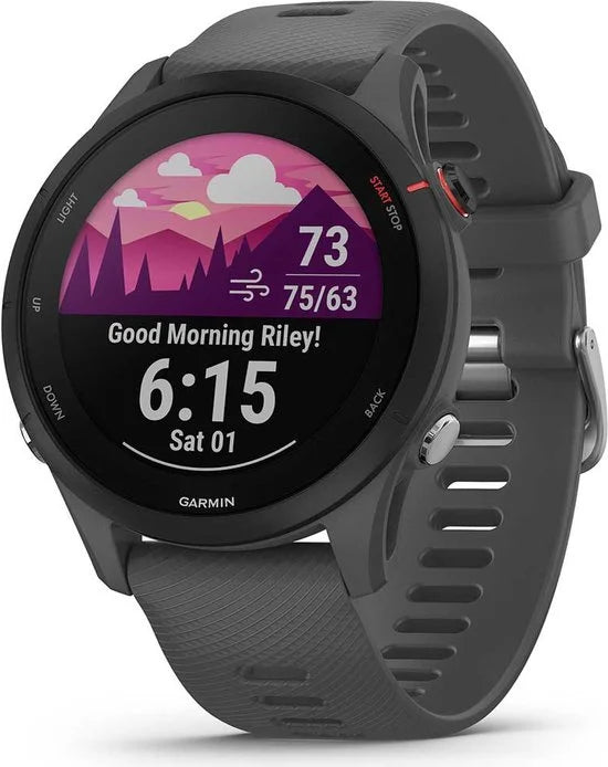 Garmin Forerunner 255 - Sporthorloge met GPS - Geschikt voor hardlopen - 46mm - Slate Grey