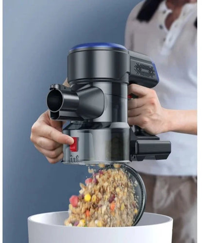 Honiture S12 - Steelstofzuiger - Draadloos - Zakloos - Turboborstel