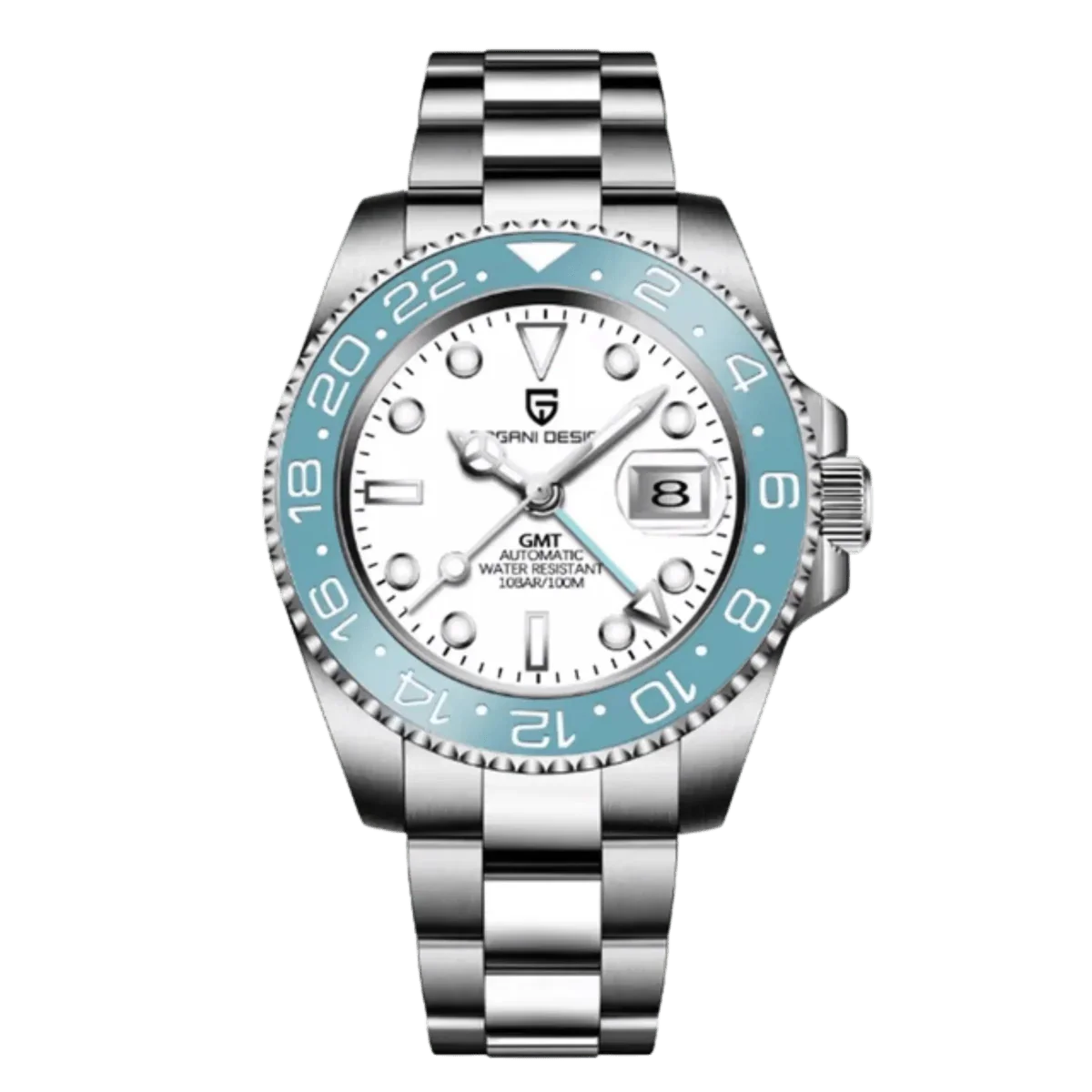 Pagani Design automatische horloge Skyblue