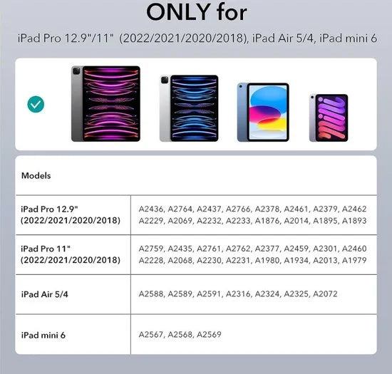 ESR iPad-styluspen (2e generatie)