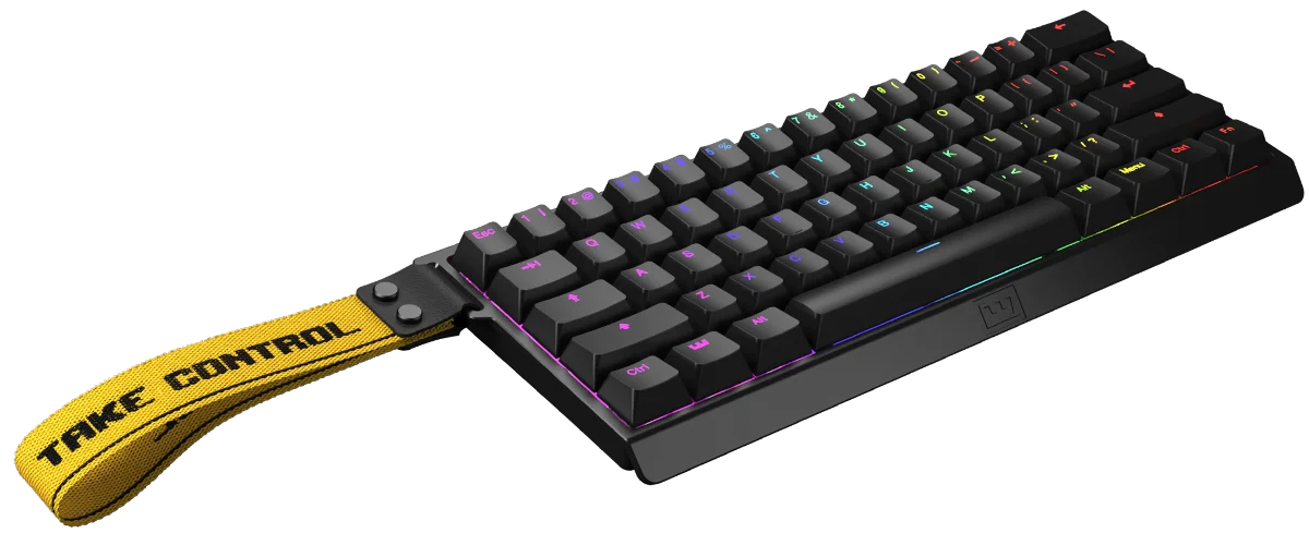 Wooting 60HE+ - US-ANSI - Linear60 (Rev1) - Gaming Toetsenbord - Zonder Numpad - US International - Zwart