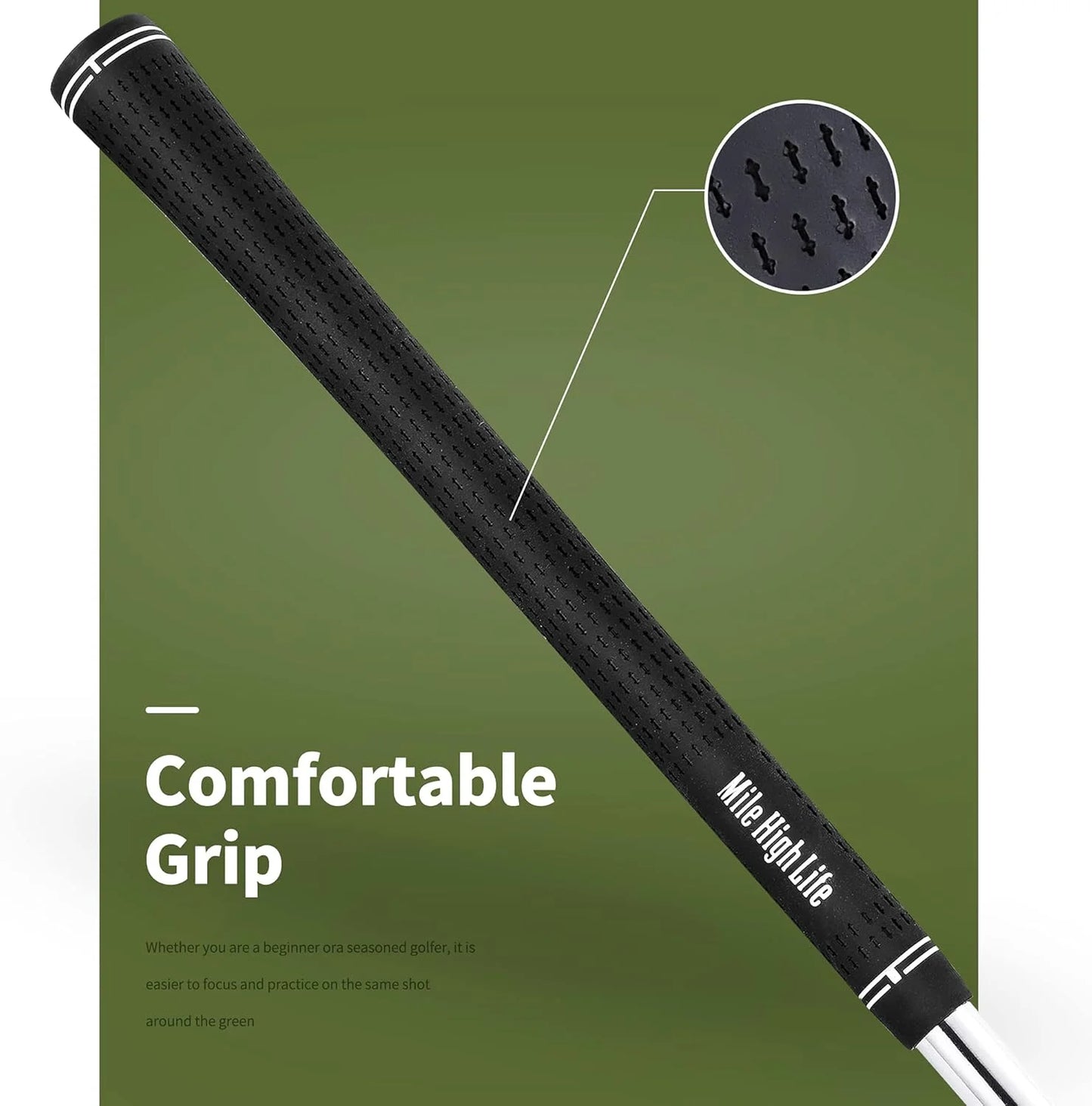 Mile High Life | Golf Sand Wedge | Pitching Golf Wedge Sets | M-TC Lob Wedge 50-56* / 10F set