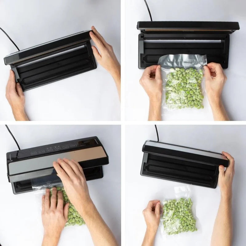 KITCHENBROTHERS KB667 vacuümmachine 110W met instelbare zuigkracht